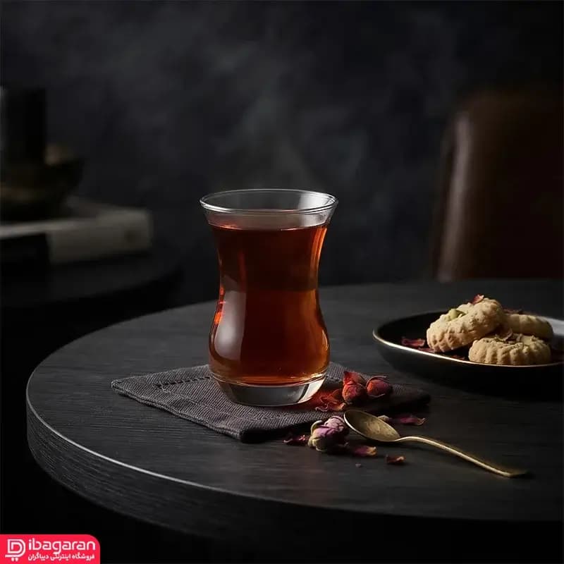 استکان کمر باریک وارنا 6 عددی — تصویر ۶