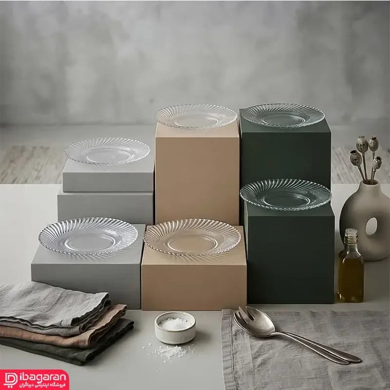 پیش دستی بلور دایموند 6 عددی