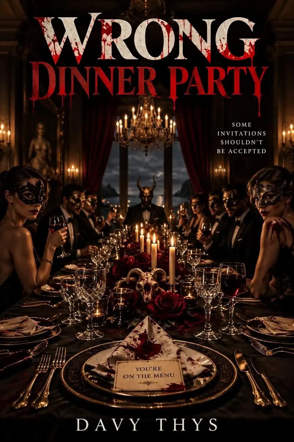 کتاب مهمانی شام اشتباهی (Wrong Dinner Party) نسخه انگلیسی PDF | دیوی تایس