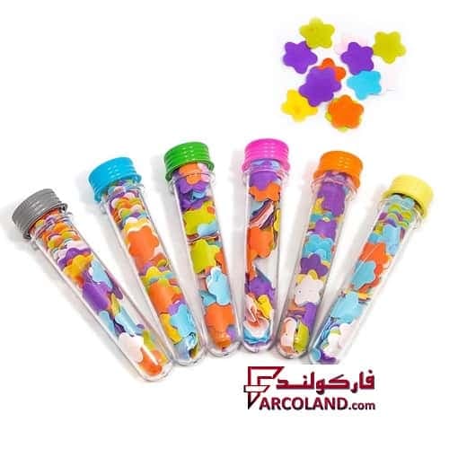 صابون کاغذی معطر لوله ای فانتزی طرح گل — تصویر ۲