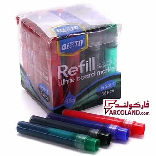 یدک ماژیک وایت برد شارژی رنگ جور بسته 36 عددی — تصویر ۲