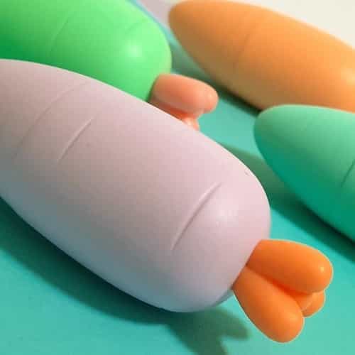 ماژیک هایلایت طرح هویج رنگی بسته 6 رنگ کد M-809 | علامت گذار — تصویر ۳