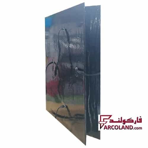 زونکن بند دار بایگانی آبی بسته 10 عددی | پوشه (کارتن) بنددار — تصویر ۳