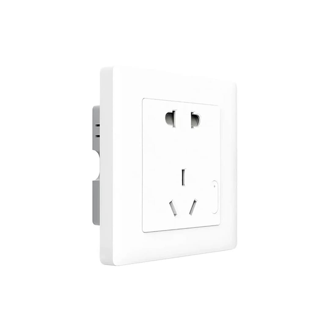 پریز دیواری هوشمند آکارا Aqara مدل Smart Wall Socket Zigbee QBCZ11LM — تصویر ۲