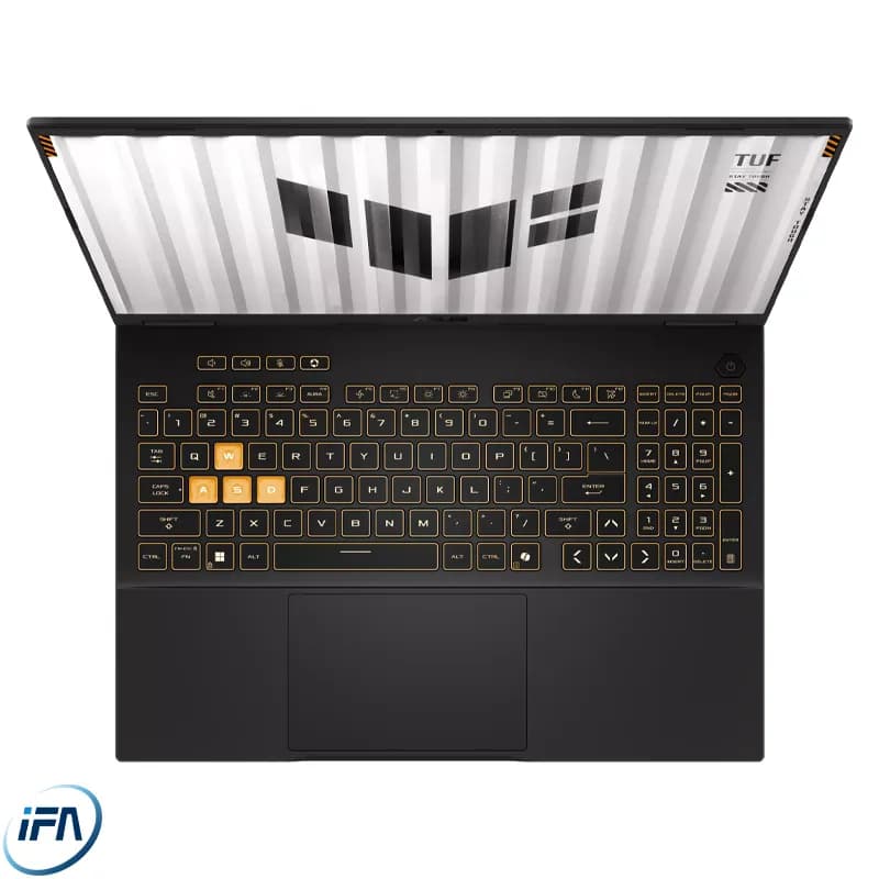لپ تاپ ایسوس TUF Gaming F16 FX608JHI – i7 14650HX 32GB 1TB RTX5050 8GB — تصویر ۴