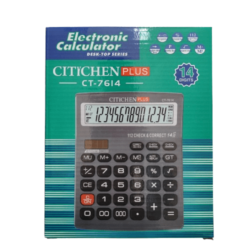 ماشین حساب CITYCHEN-PLUS CT-7614 — تصویر ۲