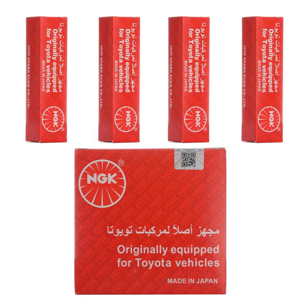 شمع خودرو ان جی کی مدل LFR6C-11 91823 پایه بلند تک پلاتین مناسب برای پژو ۲۰۷ بسته ۴ عددی — تصویر ۲