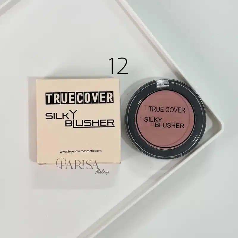 رژگونه پودری تروکاور TrueCover مدل Silky Blusher کد 12 — تصویر ۲