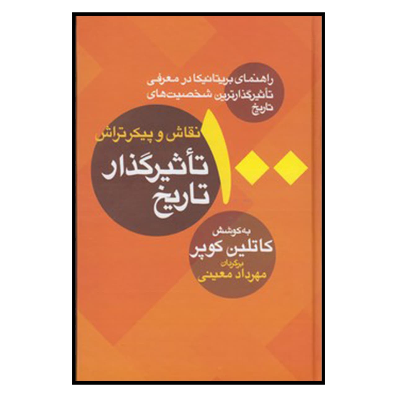 کتاب 100 نقاش و پيكرتراش تاثيرگذار تاريخ اثر مهرداد معینی نشر معین