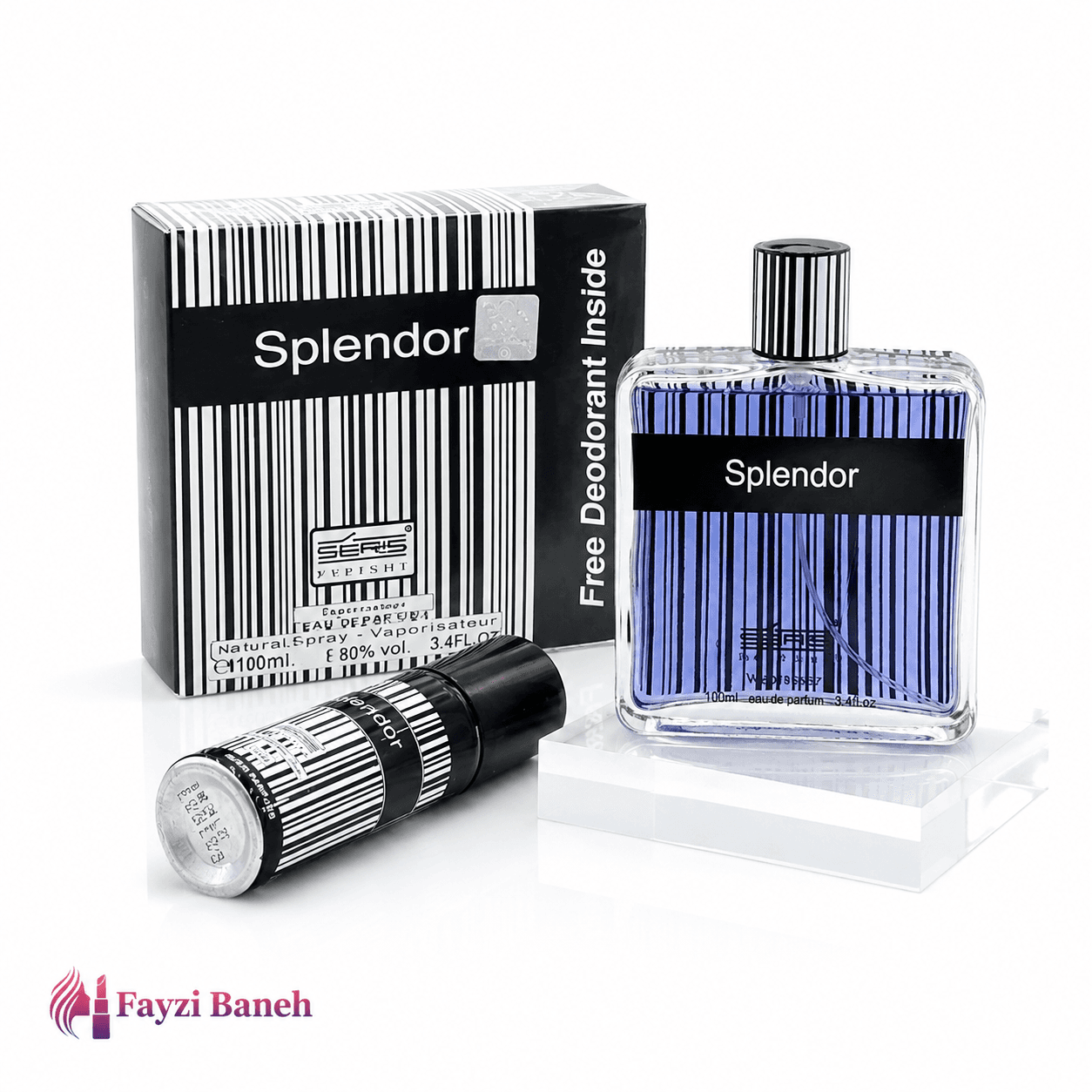 ادو پرفیوم مردانه سریس Seris مدل Splendor حجم ۱۰۰ میلی‌لیتر — تصویر ۳