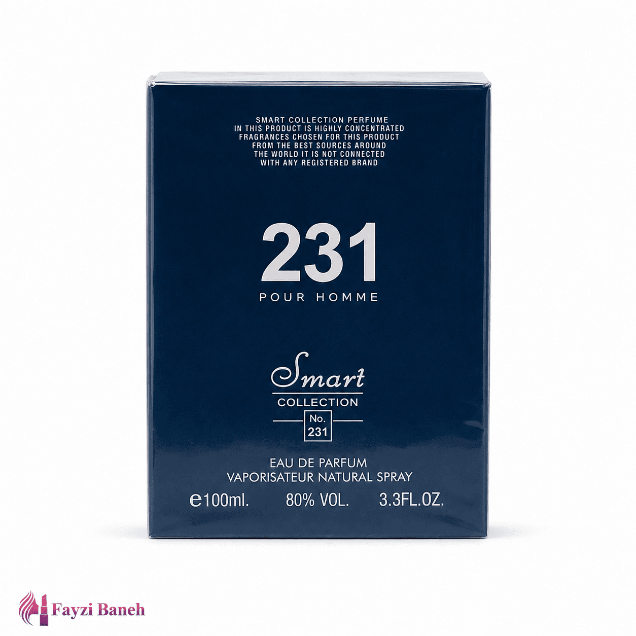 ادو پرفیوم مردانه اسمارت کالکشن Smart Collection مدل No. 231 Pour Homme حجم ۱۰۰ میلی‌لیتر — تصویر ۲