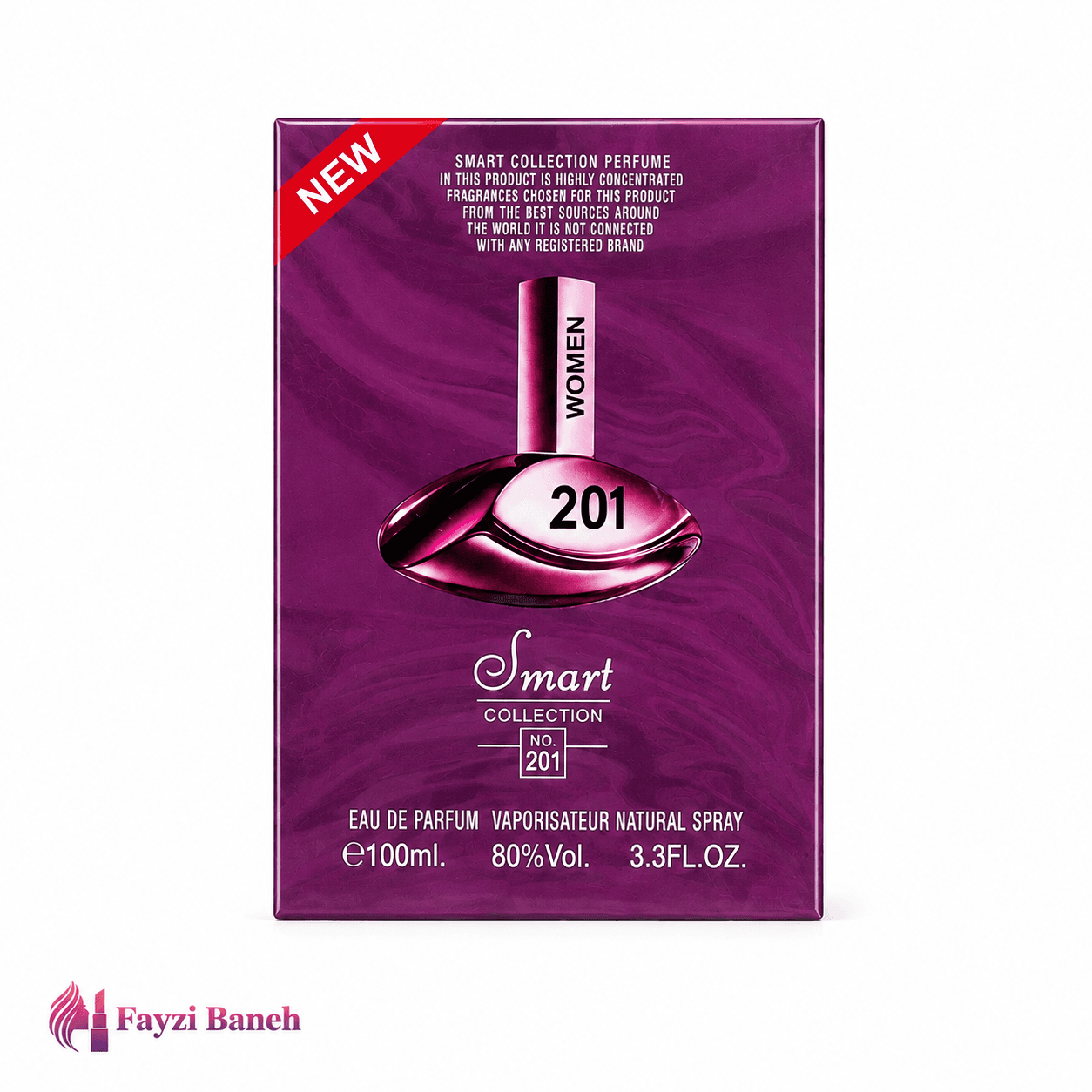 ادو پرفیوم زنانه اسمارت کالکشن Smart Collection مدل No. 201 Women حجم ۱۰۰ میلیلیتر — تصویر ۲