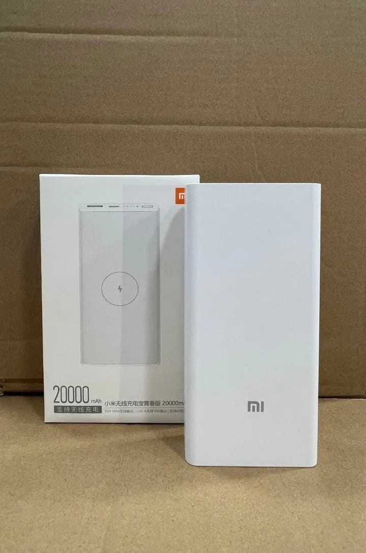 پاوربانک (فست شارژ) Xiaomi 18W 20000mAh مدل WPB15PDZM – سفید + گارانتی اصالت — تصویر ۲