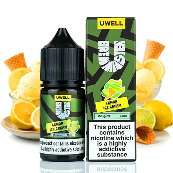 سالت نیکوتین بستنی لیمویی یوول | UWELL LEMON ICE CREAM SALT 30ML