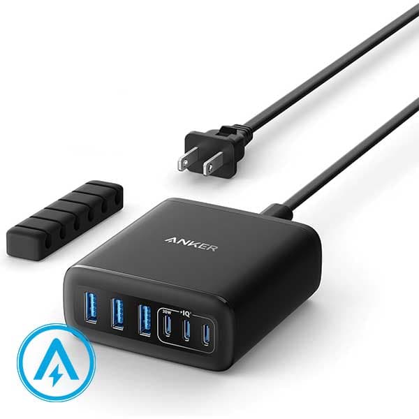 هاب شارژر رومیزی 112 وات انکر Anker Charger A2154