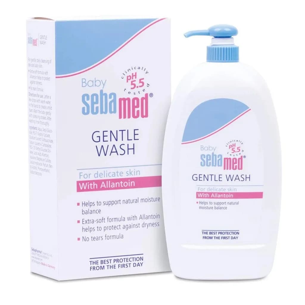 شامپو بدن جنتل واش Gentle Wash کودک سبامد Seba Med — تصویر ۵