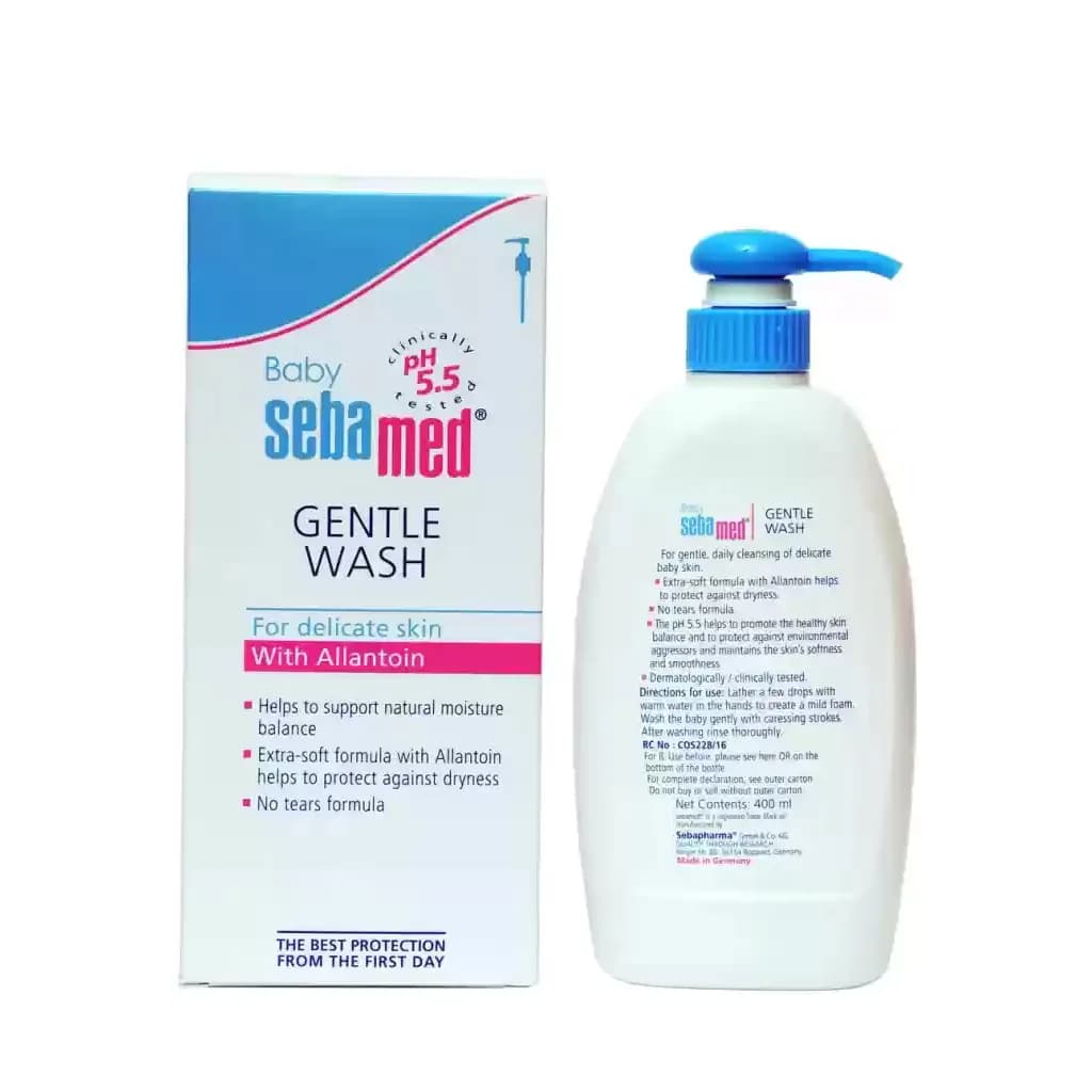 شامپو بدن جنتل واش Gentle Wash کودک سبامد Seba Med — تصویر ۴