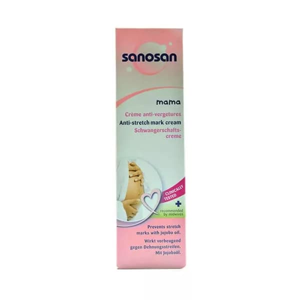 کرم جلوگیری از ترک پوست بدن مادر سانوسان Sanosan — تصویر ۲