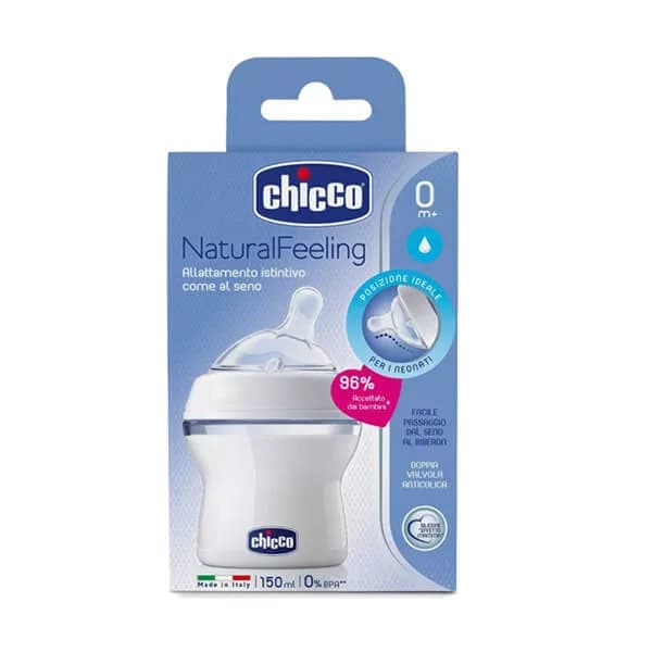 بطری شیرخوری چیکو +0 Chicco Step up new — تصویر ۲