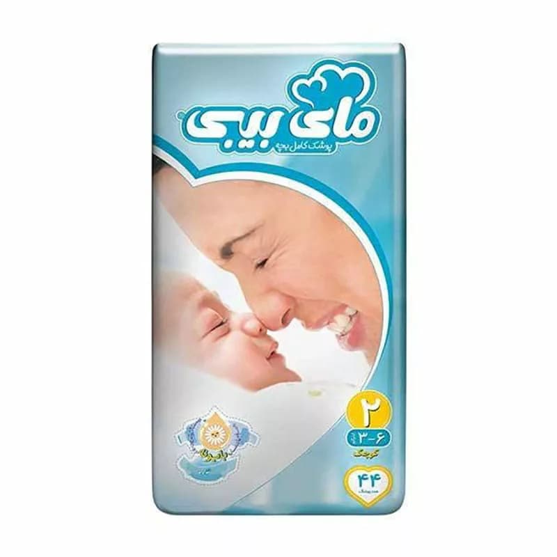 پوشک مای بیبی سایز 2 بزرگ 44 عددی My Baby