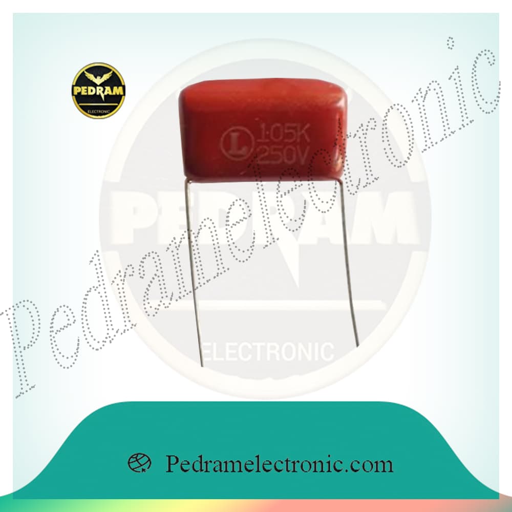 خازن پلی استر 1UF 250V