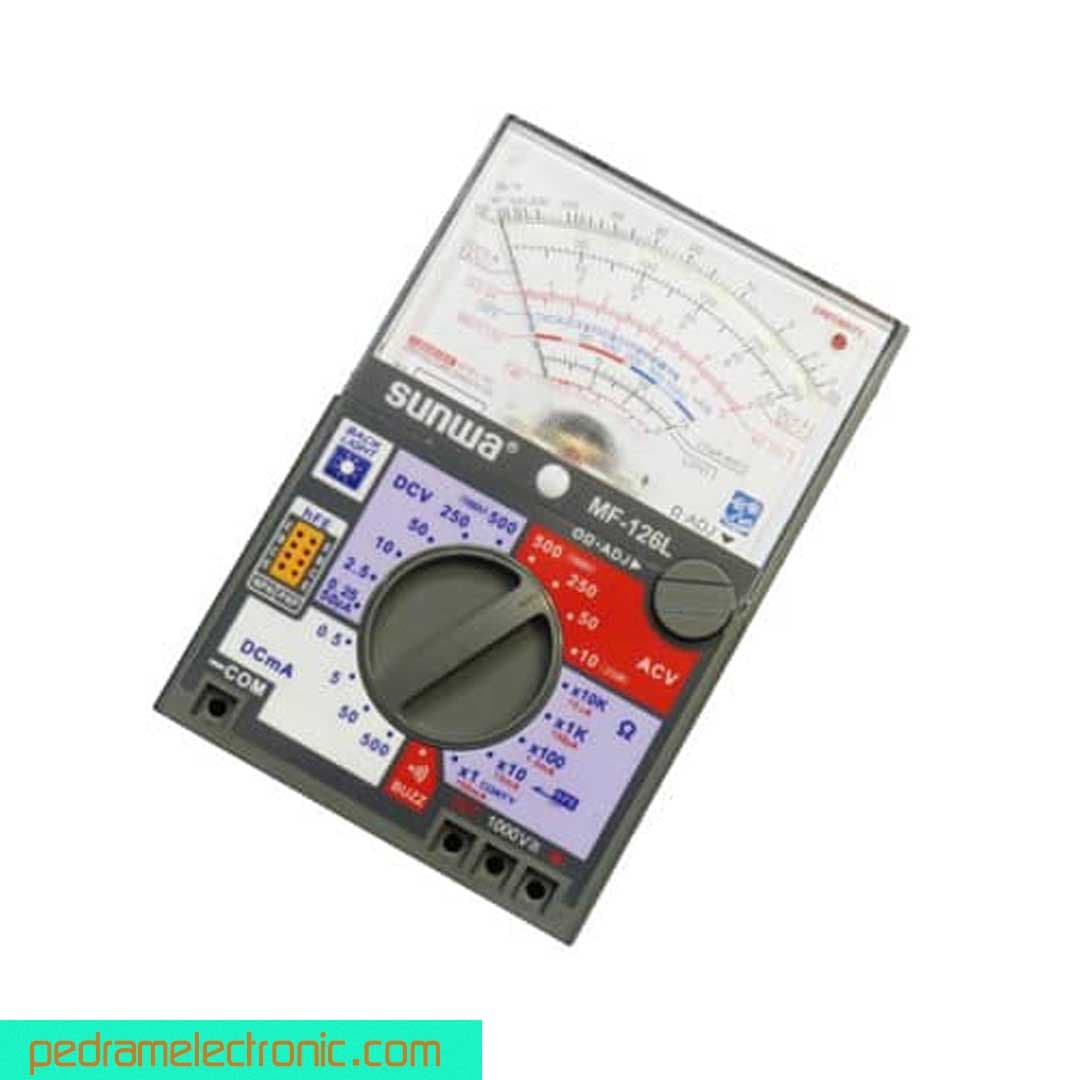 اهم متر-مولتی متر آنالوگ مدل MF-126L SUNWA — تصویر ۲