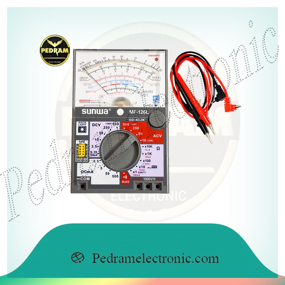 اهم متر-مولتی متر آنالوگ مدل MF-126L SUNWA