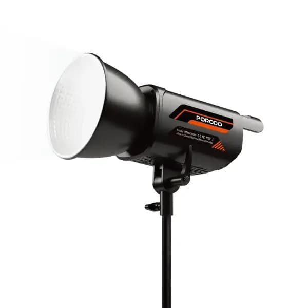 چراغ نورپردازی حرفه‌ای پرودو مدل Porodo Lifestyle Cannes Studio Professional Live Photography Light PDYM300BIBK