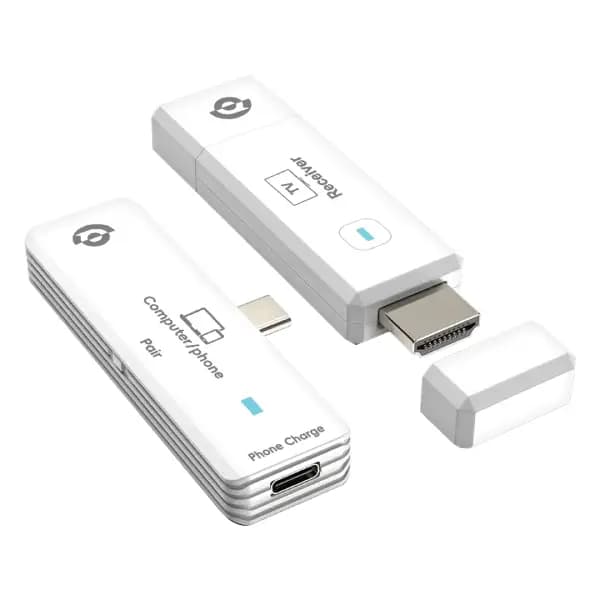 آداپتور انتقال تصویر بیسیم USB-C به HDMI پاورولوژی مدل Powerology Airoma PWTC03WH
