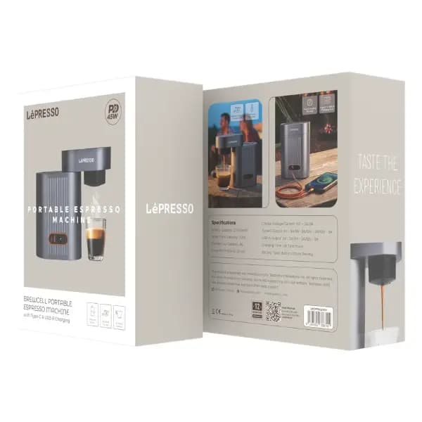 اسپرسوساز شارژی قابل حمل لپرسو مدل LePresso BrewCell Portable Espresso Machine — تصویر ۶