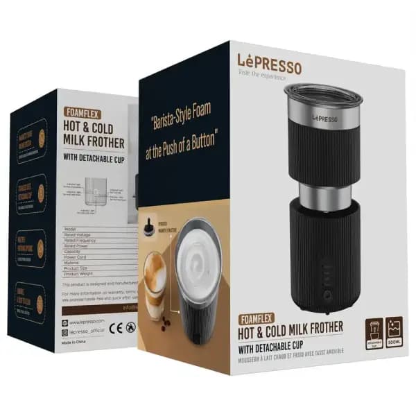کف‌ساز شیر سرد و گرم لپرسو مدل LePresso FoamFlex Hot & Cold Milk Frother — تصویر ۴