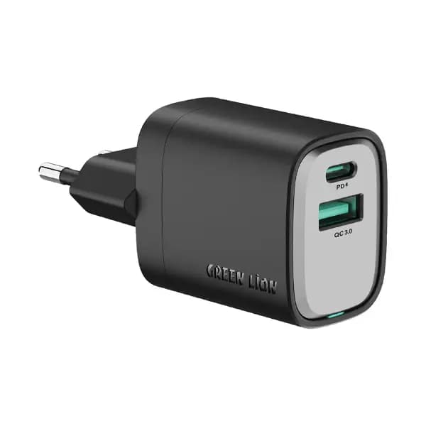 شارژر دیواری 33 وات گرین لاین مدل Green Lion Supra 33W EU Wall Charger