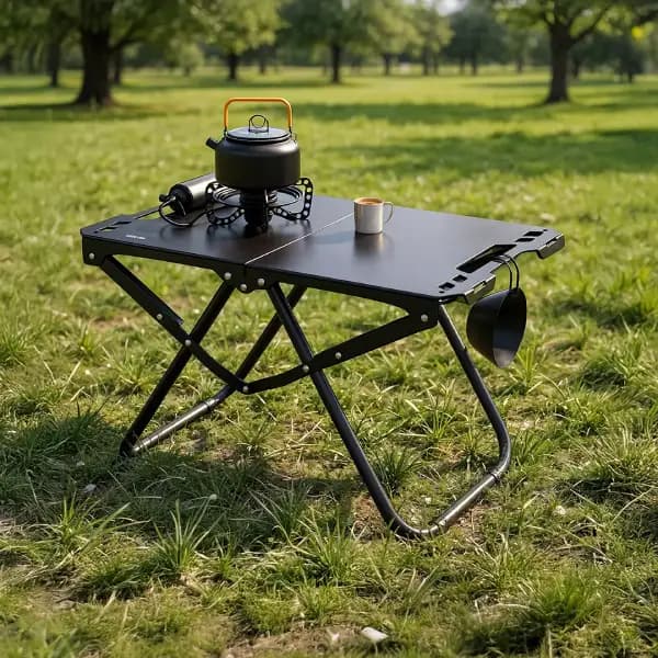 میز کمپینگ تاشو گرین لاین مدل Green Lion Denver Portable Camping Table — تصویر ۳