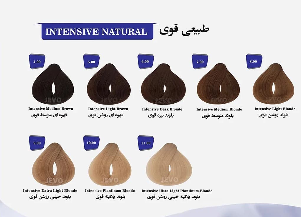 رنگ مو بلوند خیلی روشن جوو ( N8 ) — تصویر ۲