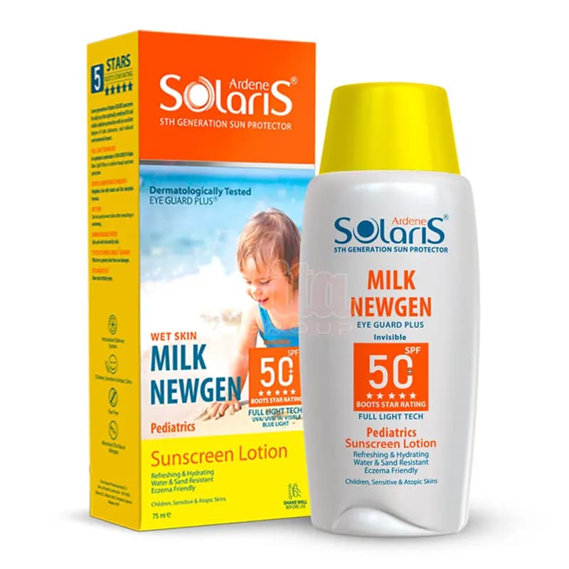 ضد آفتاب آردن سولاریس Milk NEWGEN کودک حجم 100 میل