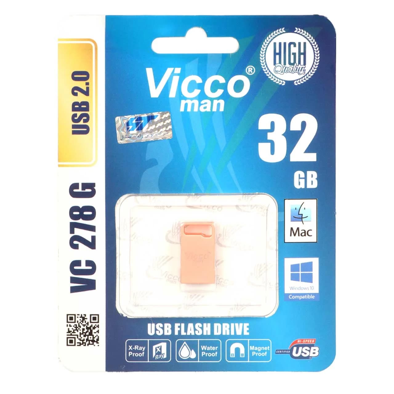 رزگلد Vicco man VC278 USB2.0 Flash Memory – 32GB