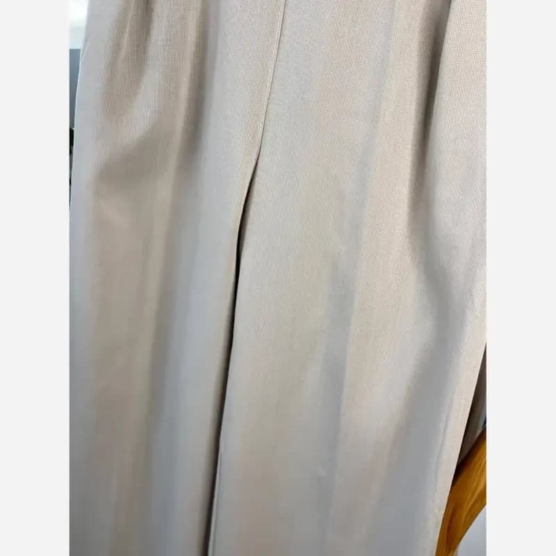 شلوار بگ تنسل میله ای زنانه سایز بزرگ رنگی — تصویر ۸