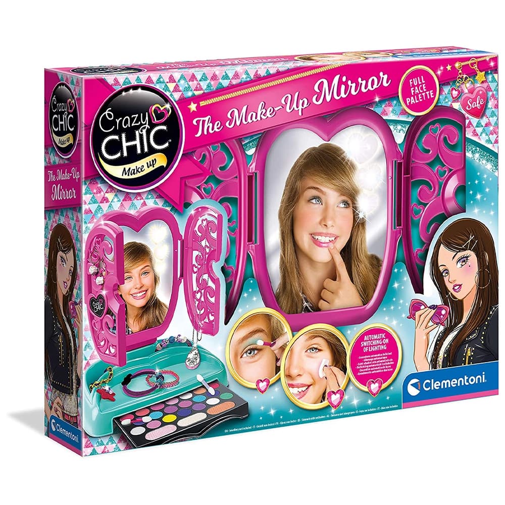 ست آرایشی Clementoni مدل The Make Up Mirror