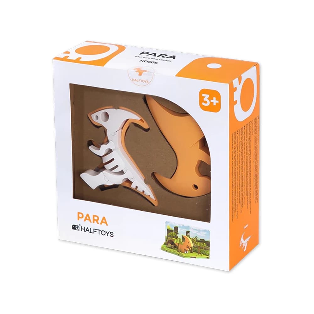 دایناسور پارا مگنتی HALFTOYS همراه با پس زمینه — تصویر ۵