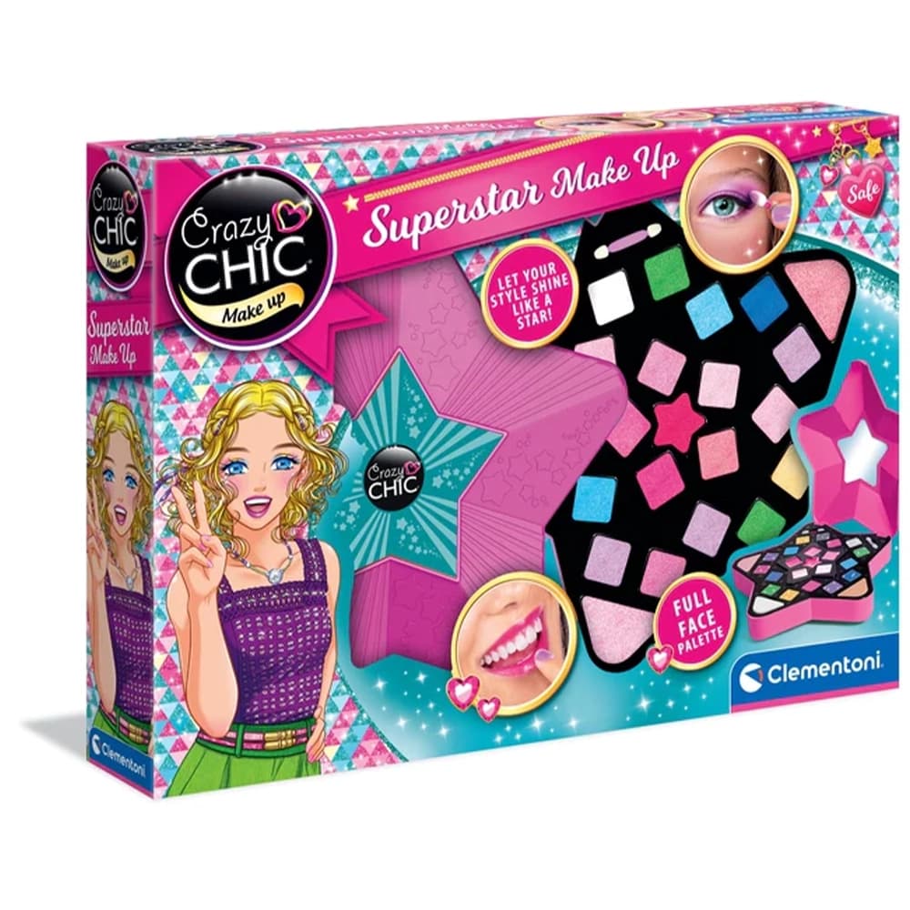 ست آرایشی Clementoni مدل Superstar Make Up