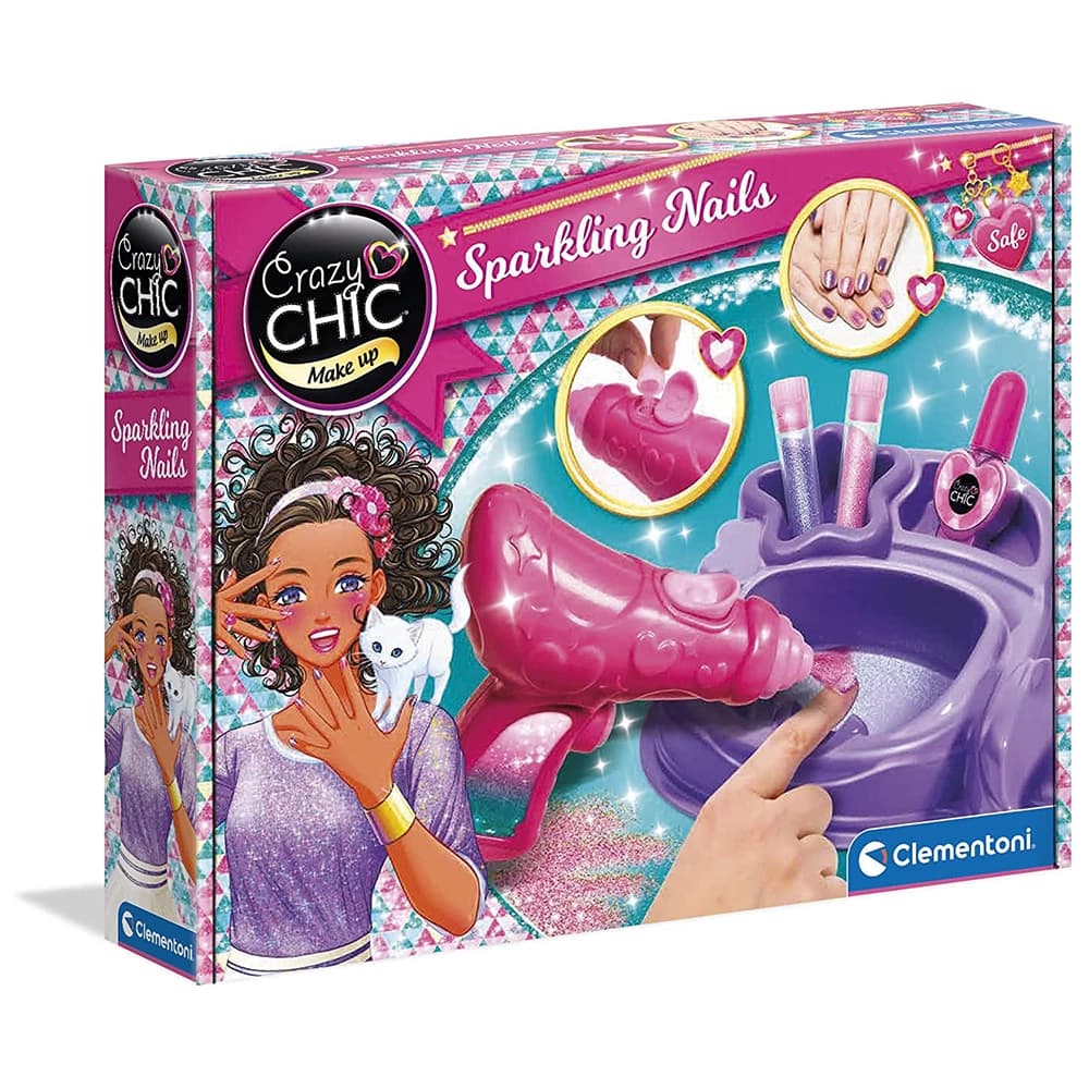 ست آرایشی Clementoni مدل Sparkling Nails