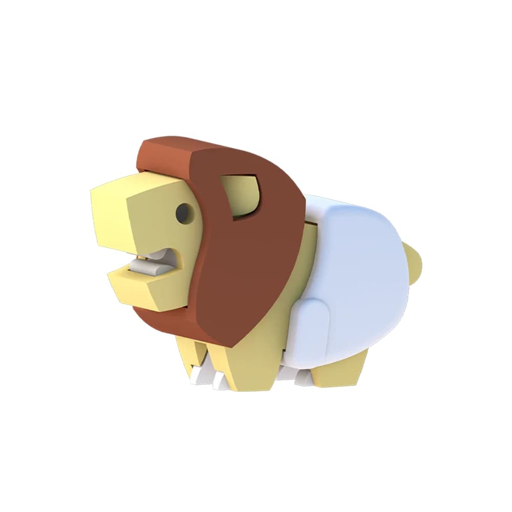 بچه شیر مگنتی HALFTOYS