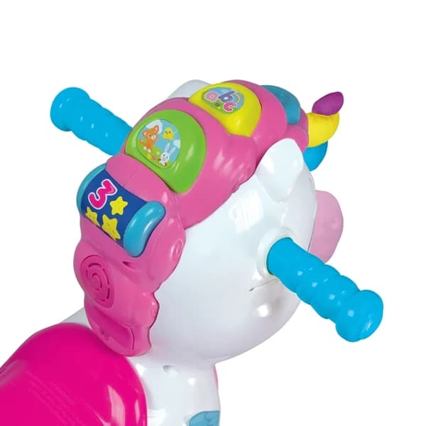 راکر 3 کاره Clementoni مدل Interactive Unicorn Ride on — تصویر ۵