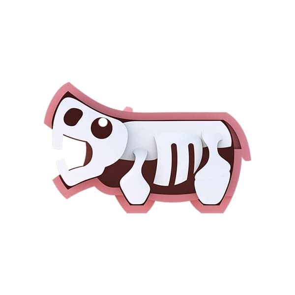 اسب آبی مگنتی HALFTOYS — تصویر ۲