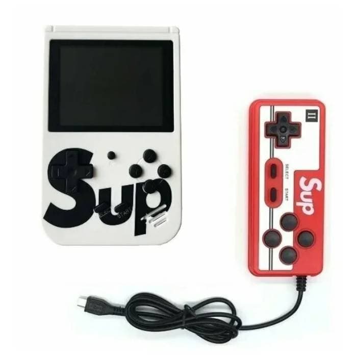 کنسول بازی دستی Sup Double Game Box (سفید) — تصویر ۳