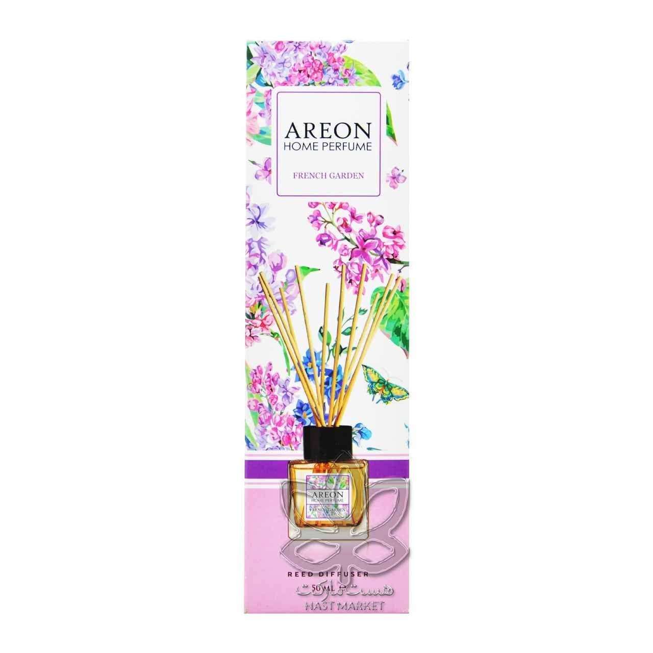 خوشبو کننده هوا چوبی رایحه فرنچ گاردن ۵۰ میل آرئون – areon