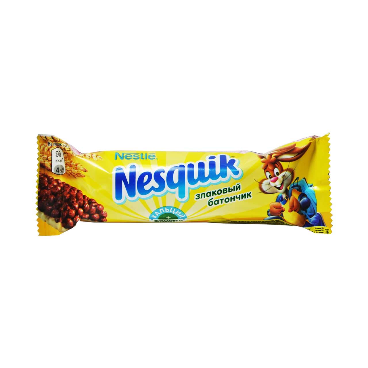 اسنک بار شکلاتی ۲۵ گرم نسکوییک نستله – nesquick