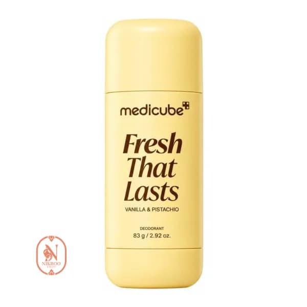 مام دئودورانت روشن کننده مدی کیوب مدل Fresh That Lasts با رایحه وانیل و پسته حجم 83 میلی گرم