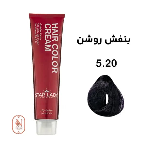 رنگ مو 5/20 STARLADY