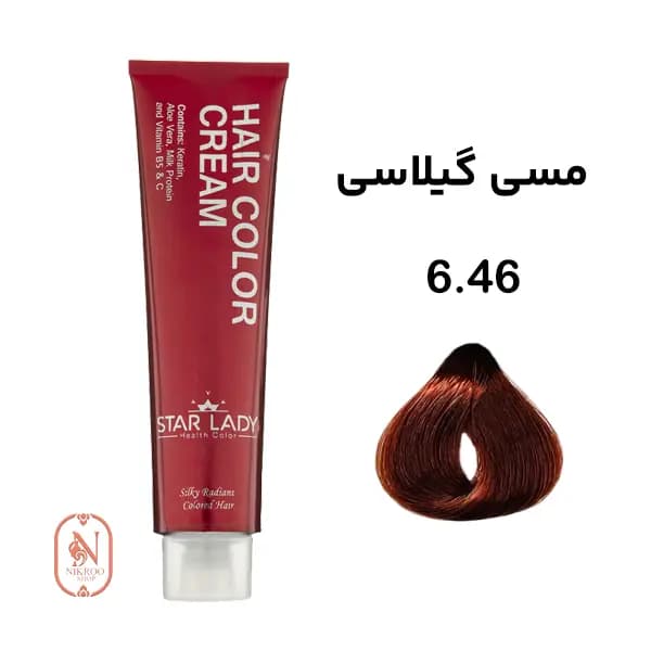 رنگ مو 6/46 STARLADY
